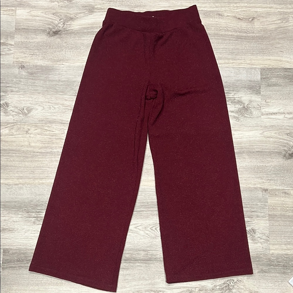 Women's Ashley Blue Burgundy Dress Pants